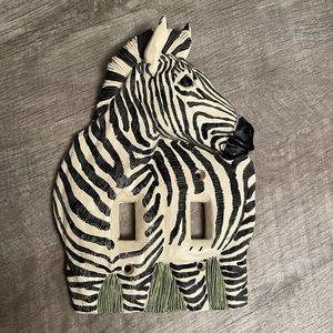 Vicki Lane Zebra switch plate cover